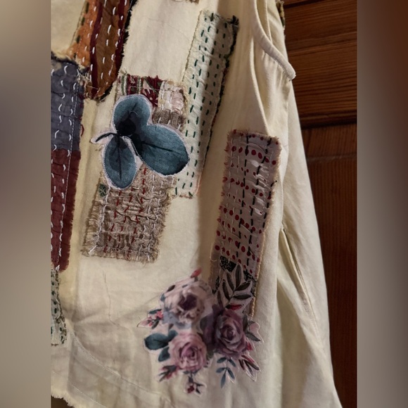 Paper Lace Yellow light weight denim - Picture 4 of 13